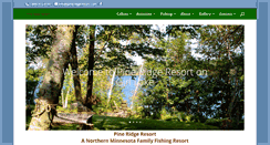 Desktop Screenshot of pineridgeresort.com